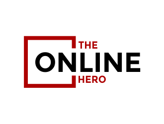 the online hero logo design by Girly
