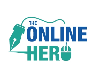 the online hero logo design by PMG
