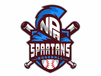 NPA Spartan Baseball logo design by jm77788