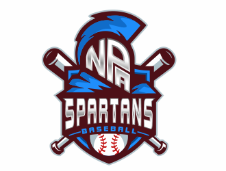 NPA Spartan Baseball logo design by jm77788