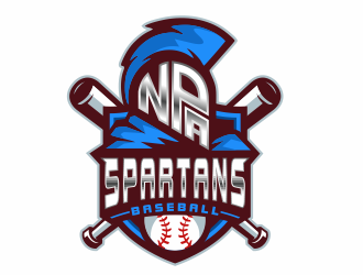 NPA Spartan Baseball logo design by jm77788