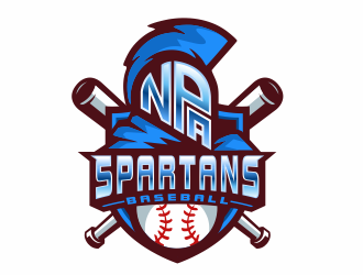 NPA Spartan Baseball logo design by jm77788