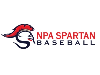 NPA Spartan Baseball logo design by Upoops