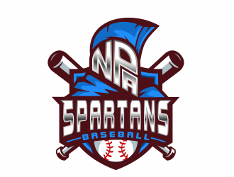 NPA Spartan Baseball logo design by jm77788