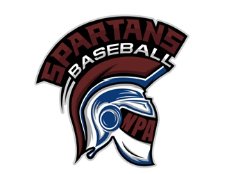 NPA Spartan Baseball logo design by DreamLogoDesign