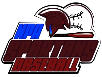 NPA Spartan Baseball logo design by romano