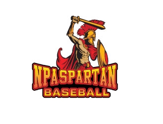 NPA Spartan Baseball logo design by AYATA