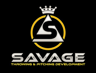 Savage Throwing & Pitching Development logo design by CreativeMania