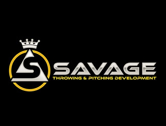 Savage Throwing & Pitching Development logo design by CreativeMania