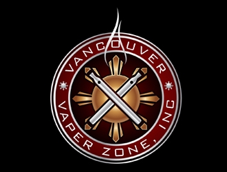 Vancouver Vaper Zone, Inc logo design by DreamLogoDesign