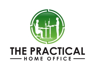 The Practical Home Office logo design by mercutanpasuar