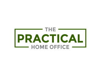 The Practical Home Office logo design by Girly