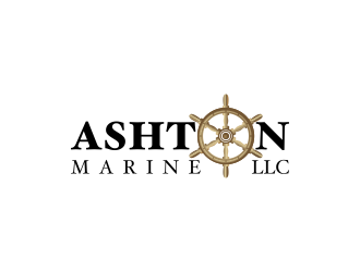 Ashton Marine, LLC logo design by pakNton