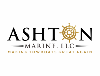 Ashton Marine, LLC logo design by hidro