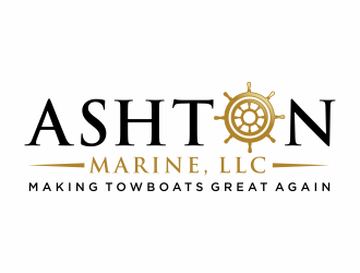 Ashton Marine, LLC logo design by hidro
