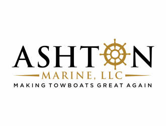 Ashton Marine, LLC logo design by hidro