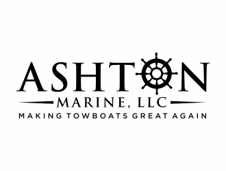 Ashton Marine, LLC logo design by hidro