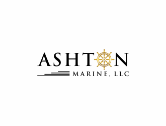 Ashton Marine, LLC logo design by ammad