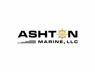 Ashton Marine, LLC logo design by ammad