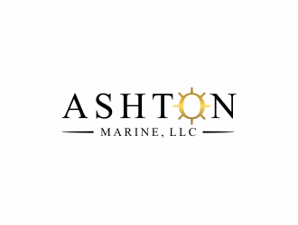 Ashton Marine, LLC logo design by ammad