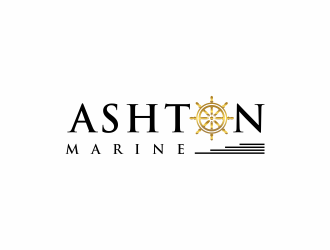 Ashton Marine, LLC logo design by ammad