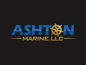 Ashton Marine, LLC logo design by YONK