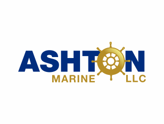 Ashton Marine, LLC logo design by hidro