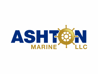 Ashton Marine, LLC logo design by hidro