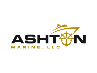 Ashton Marine, LLC logo design by cahyobragas