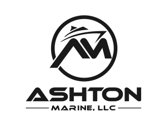 Ashton Marine, LLC logo design by cahyobragas