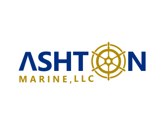 Ashton Marine, LLC logo design by Girly