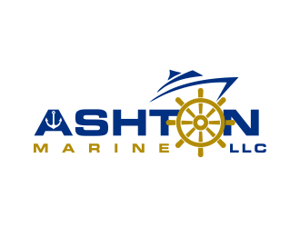 Ashton Marine, LLC logo design by cahyobragas