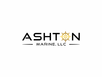 Ashton Marine, LLC logo design by ammad