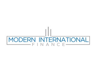 Modern Finance / Modern International Finance logo design by riezra