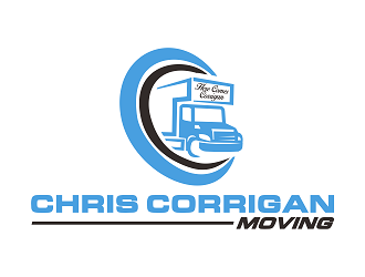 Chris Corrigan Moving  logo design by Republik
