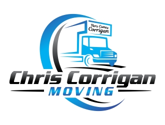 Chris Corrigan Moving  logo design by ruki