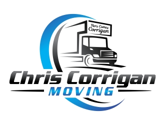 Chris Corrigan Moving  logo design by ruki