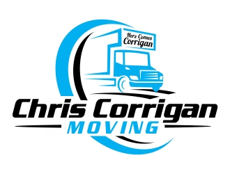 Chris Corrigan Moving  logo design by ruki