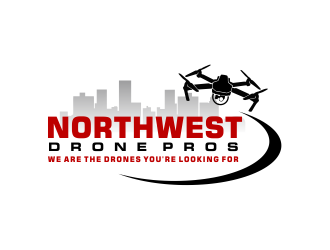 Northwest Drone Pros logo design by Girly
