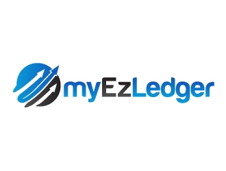 myEzLedger logo design by shravya
