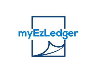 myEzLedger logo design by Bunny_designs