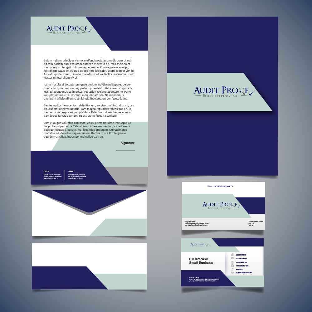 Audit Proof Bookkeeping Inc. logo design by AnuragYadav