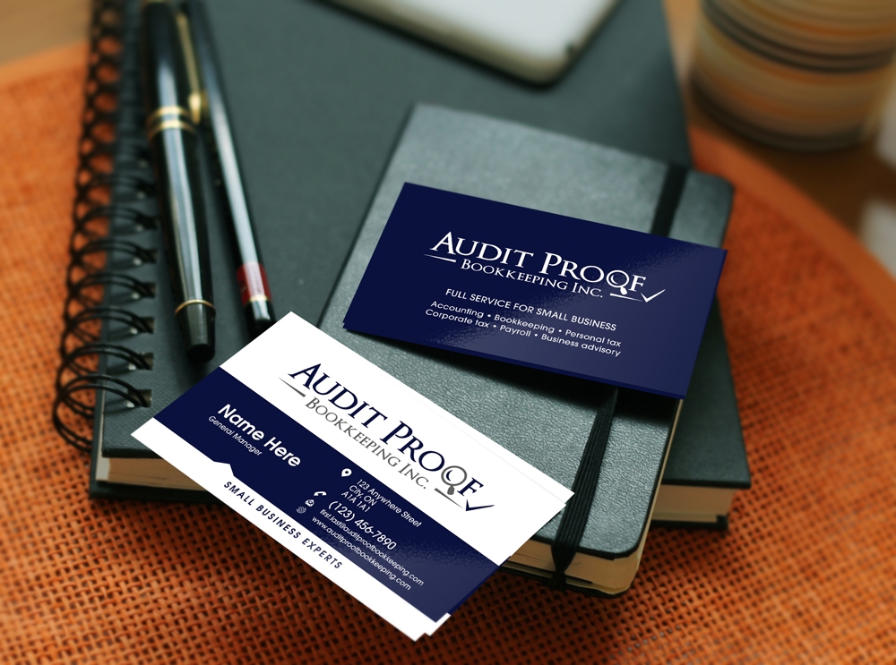 Audit Proof Bookkeeping Inc. logo design by abss