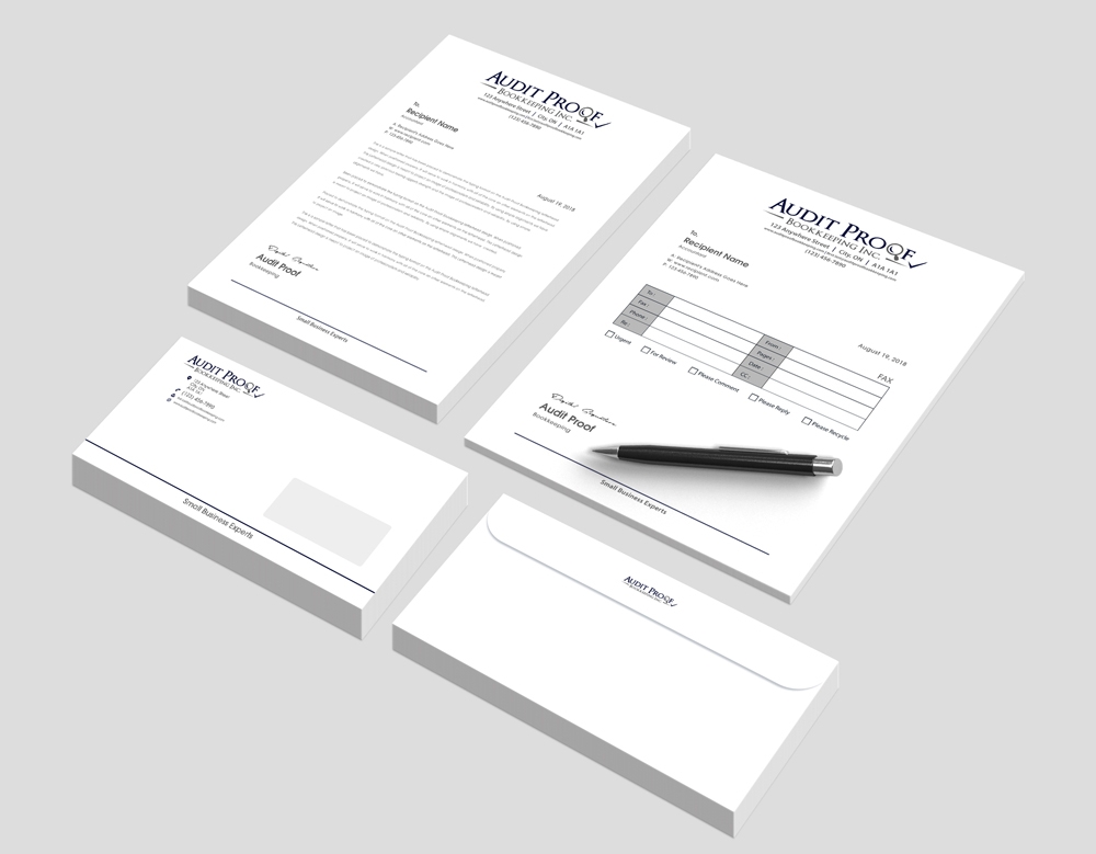 Audit Proof Bookkeeping Inc. logo design by abss