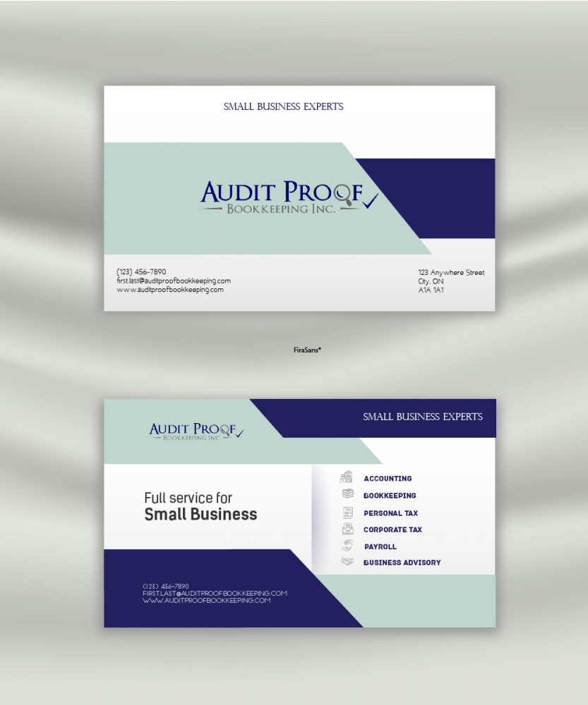 Audit Proof Bookkeeping Inc. logo design by AnuragYadav