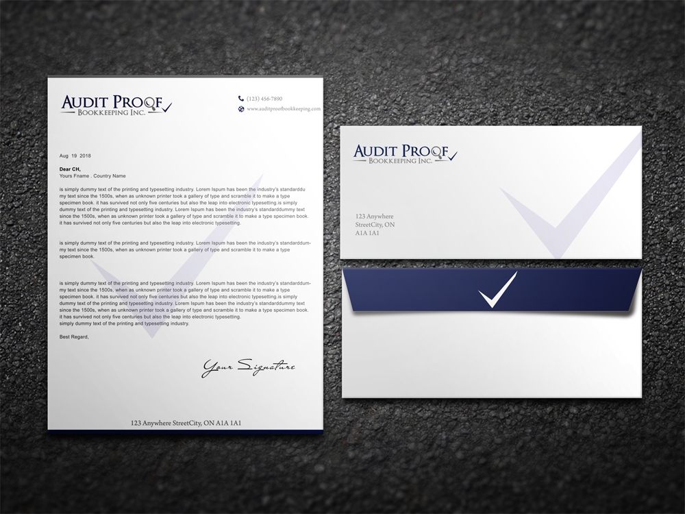 Audit Proof Bookkeeping Inc. logo design by aamir