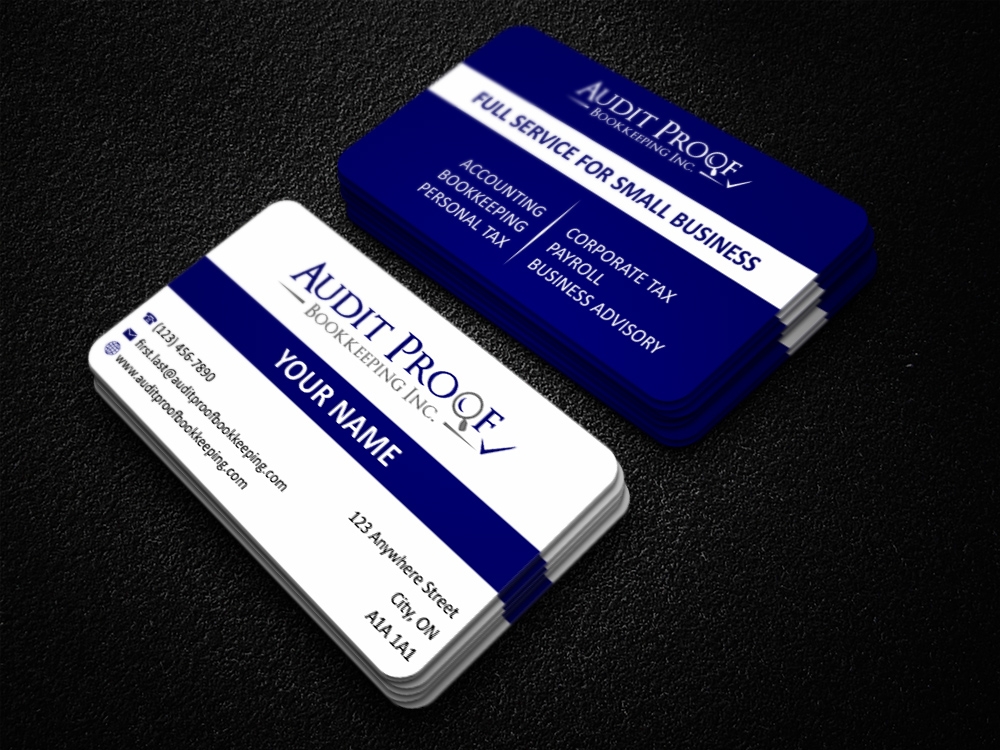 Audit Proof Bookkeeping Inc. logo design by Al-fath