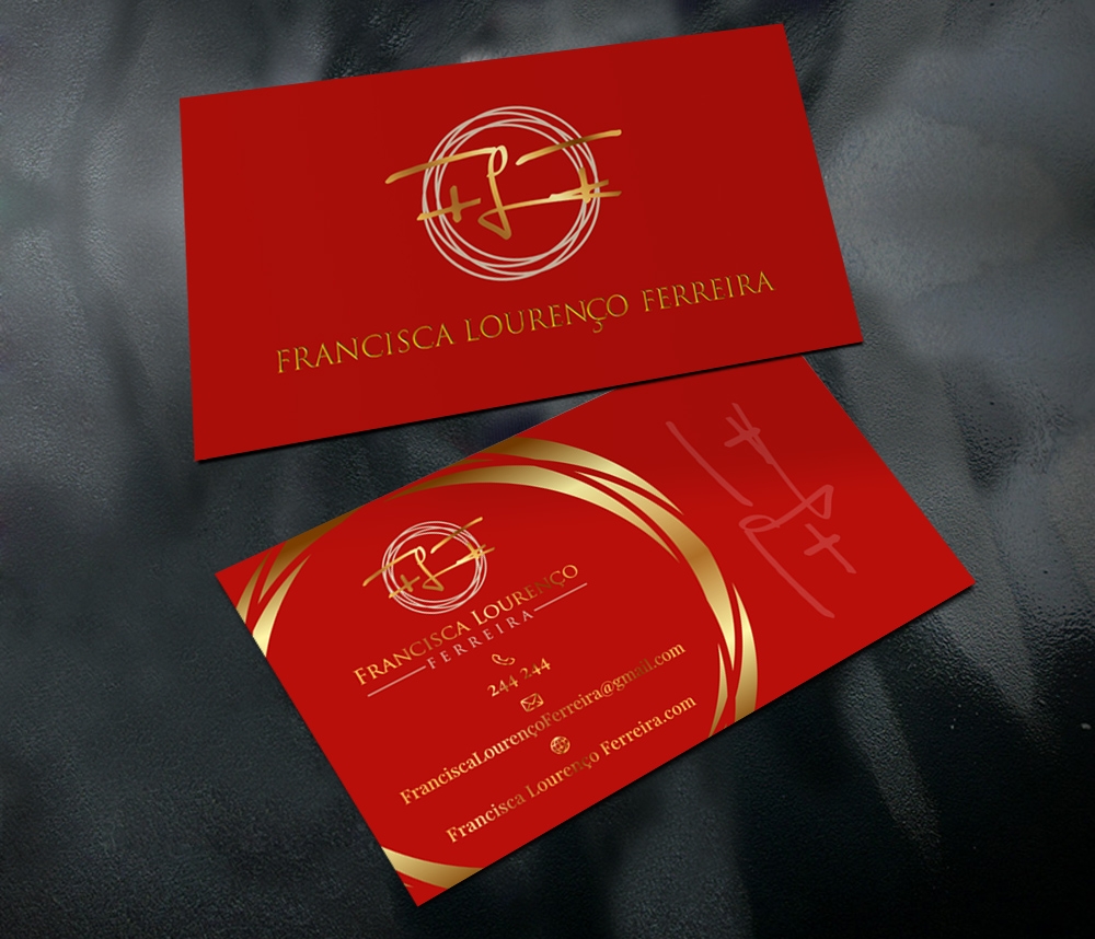 Francisca Lourenço Ferreira logo design by jsdexterity