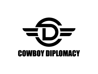 Cowboy Diplomacy logo design by denfransko