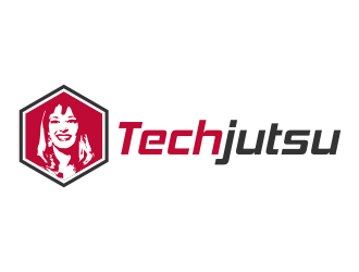 Techjutsu logo design by AisRafa